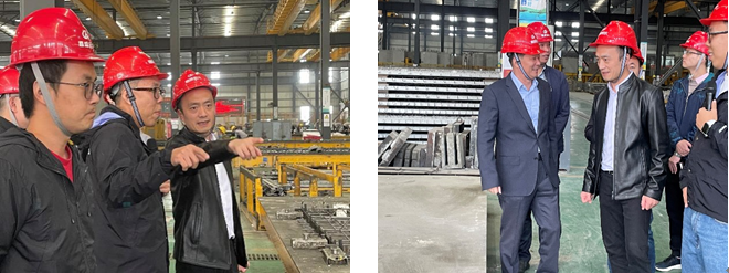 蘇州市住建局王曉東局長率隊調(diào)研嘉盛寶成